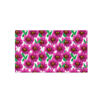 Housse de Coussin "Dahlia Printania" - 20″×12″ - Aissegé Créations