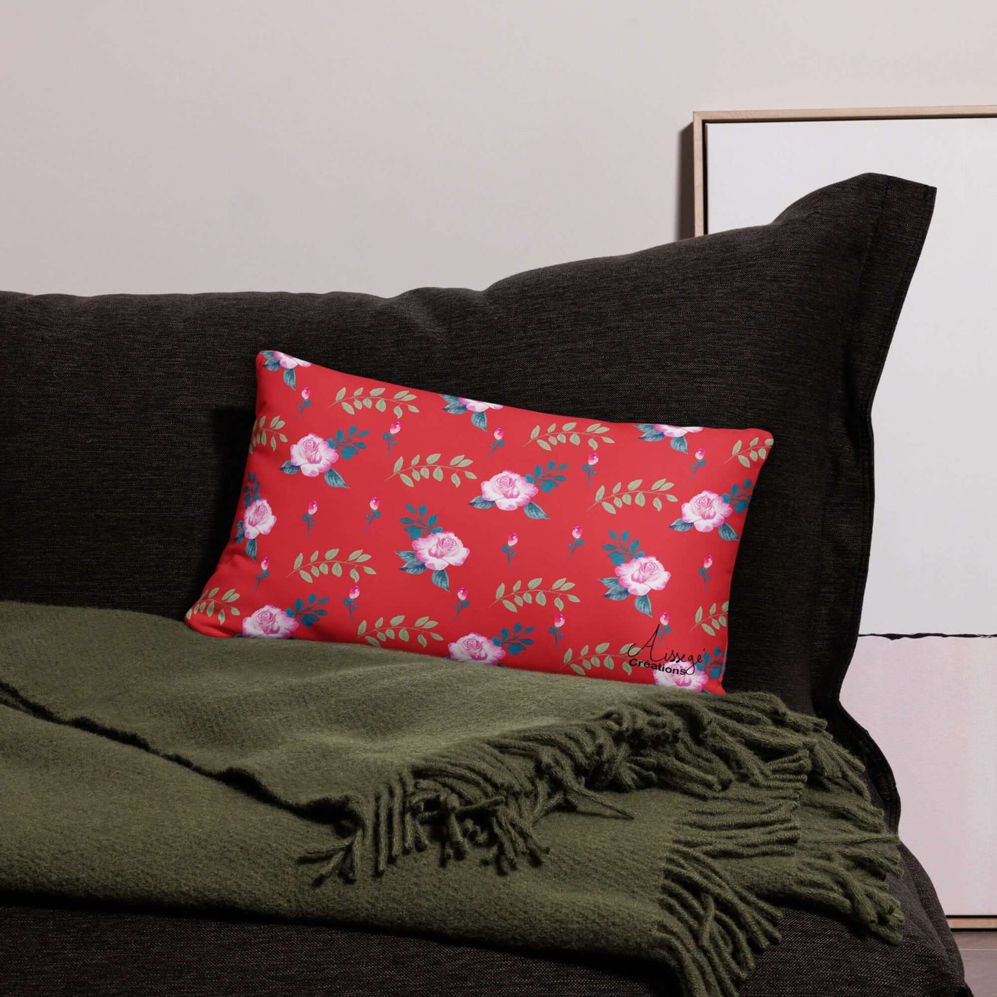 "Garden Roses" Cushion Cover