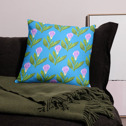 Housse de Coussin "Arums"
