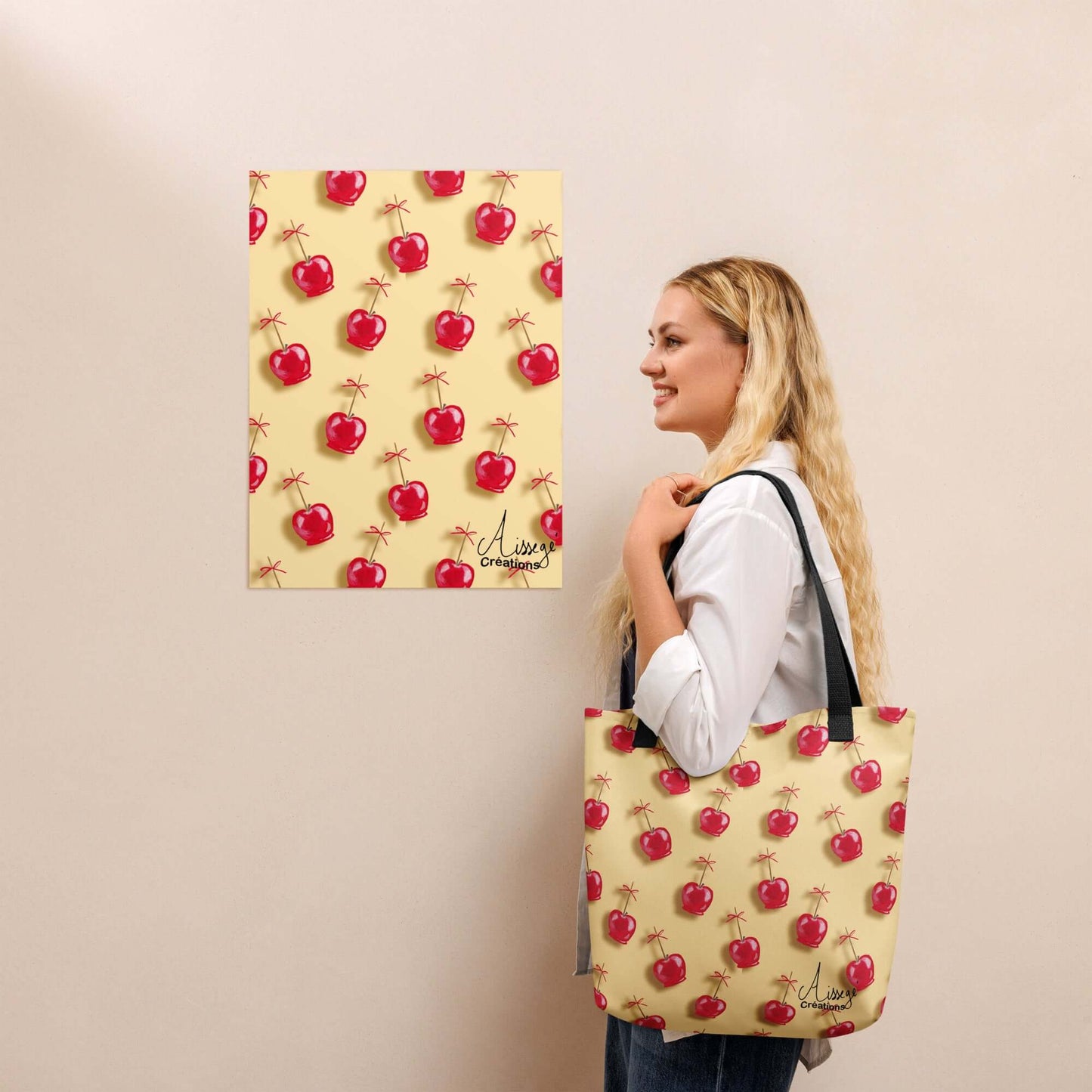 Tote bag "Pommes d'amour"