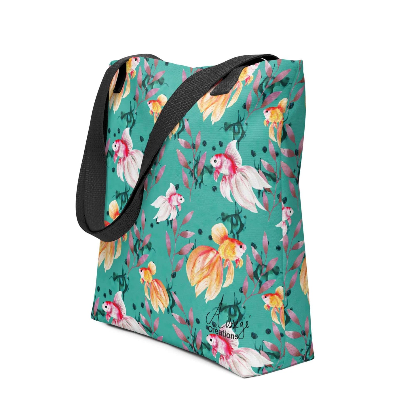 Tote bag "Poissons voile"