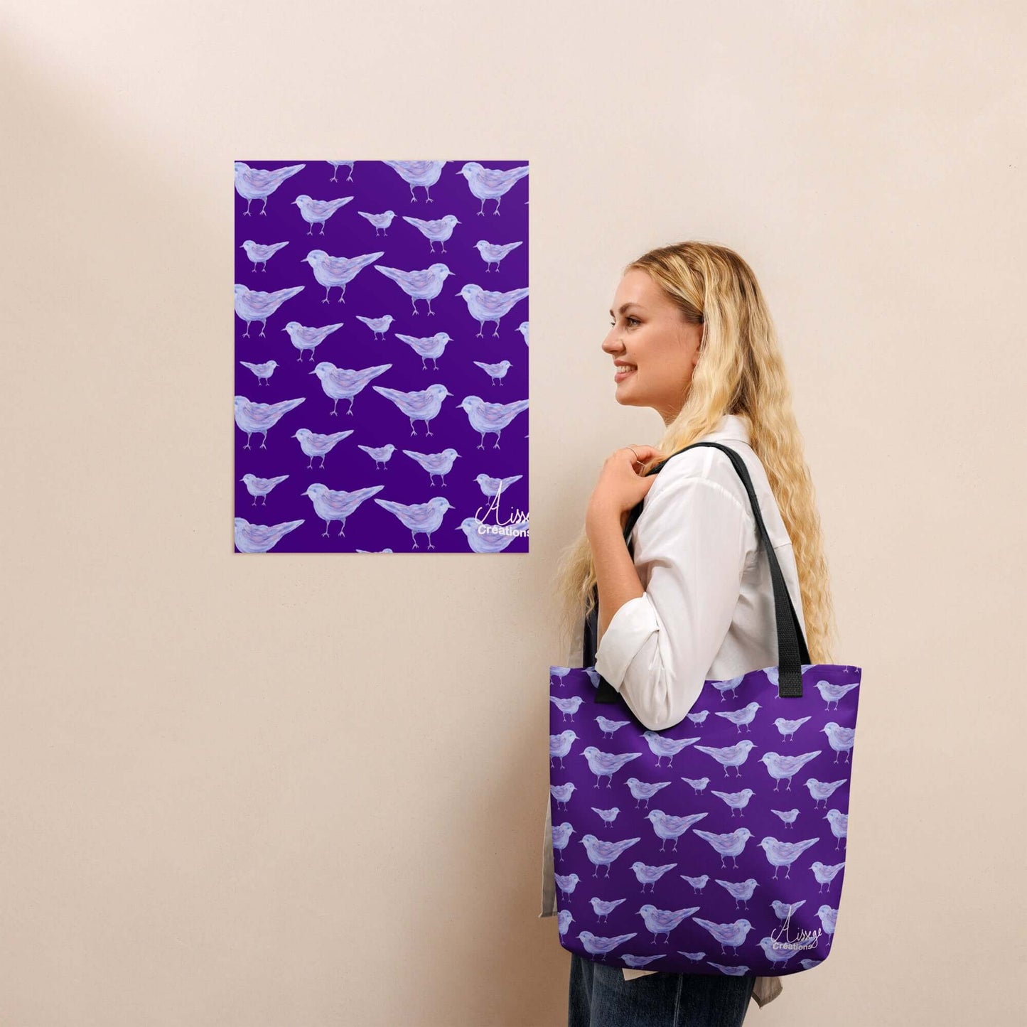 Tote bag "Les oiseaux"