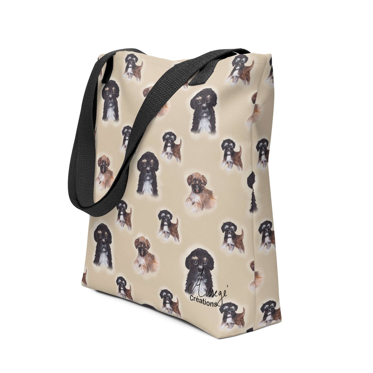 Tote bag "Petits chiots"