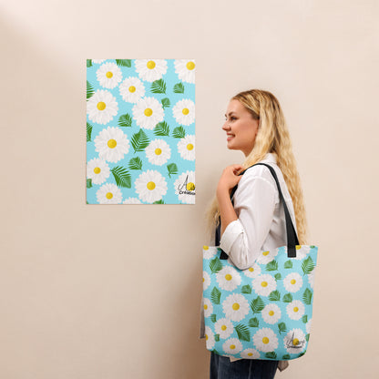 Tote bag "Les Marguerites"