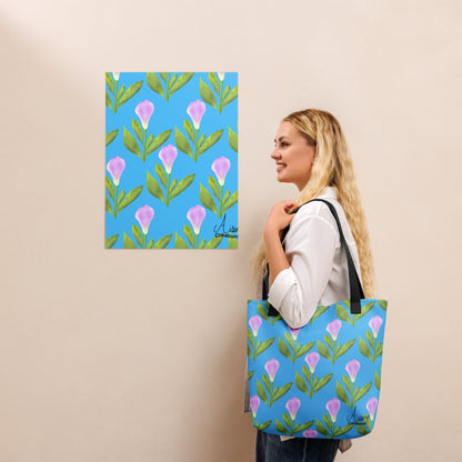 Tote bag "Arums"