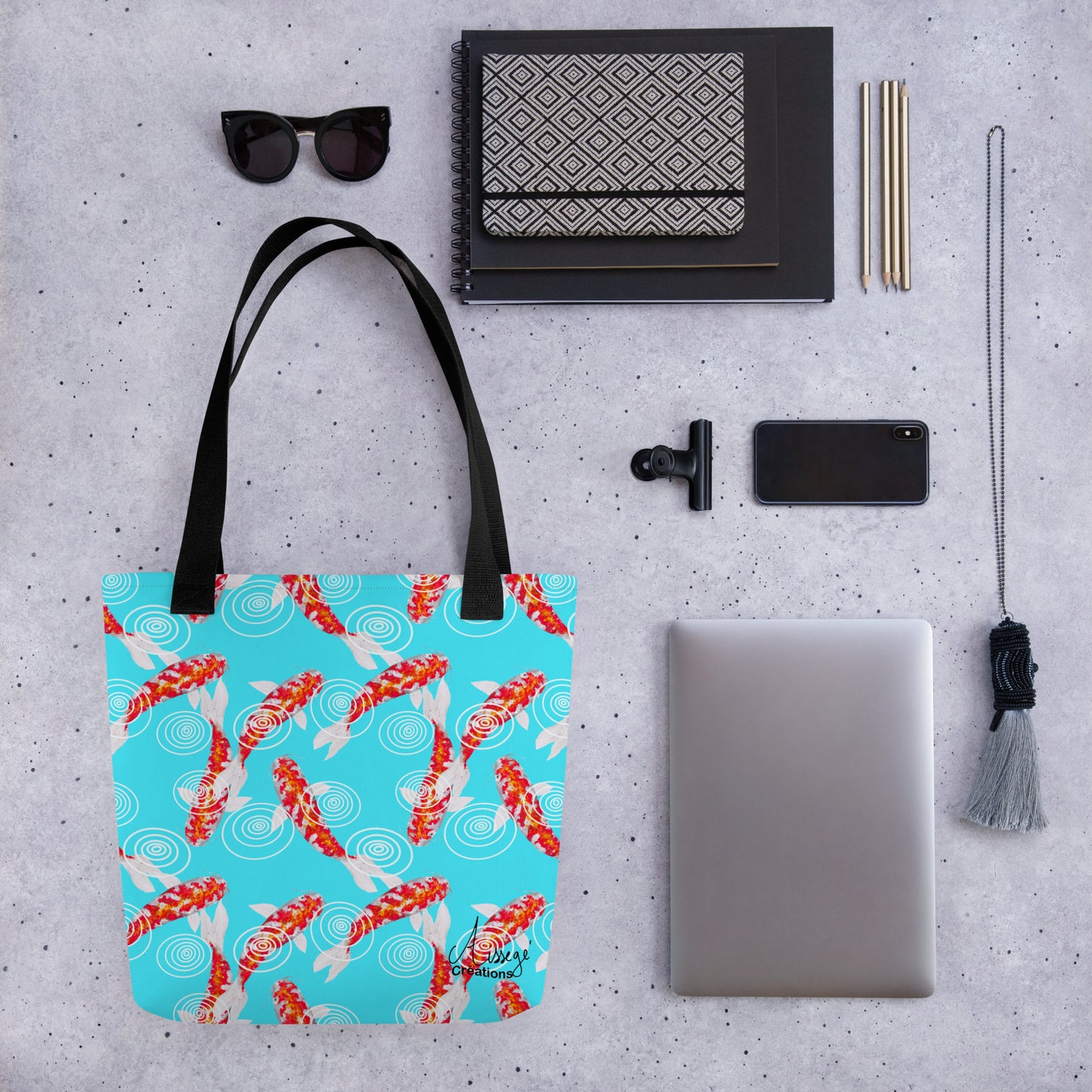 "Japanese Basin" Tote Bag