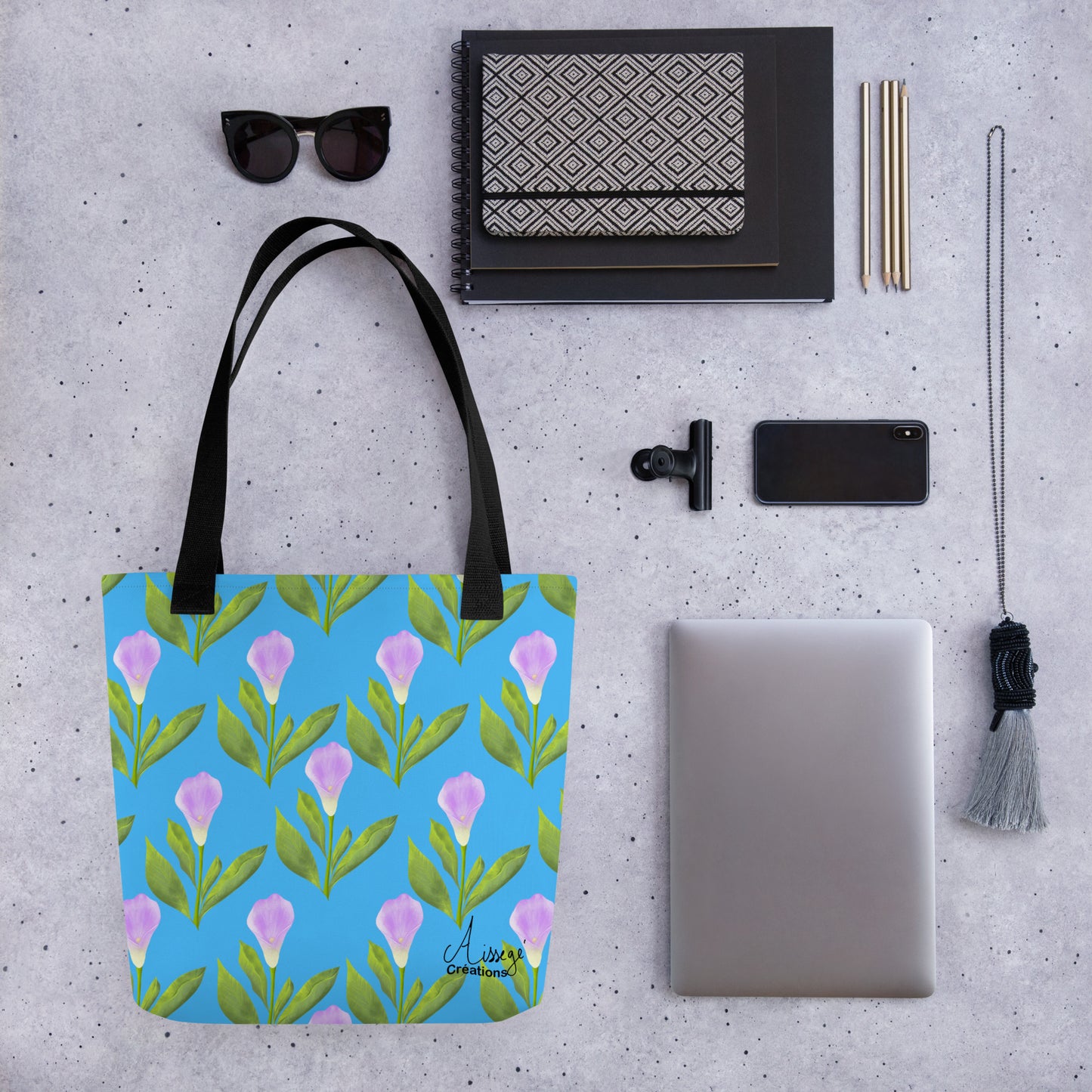 Tote bag "Arums"