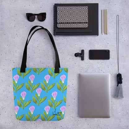 Tote bag "Arums"