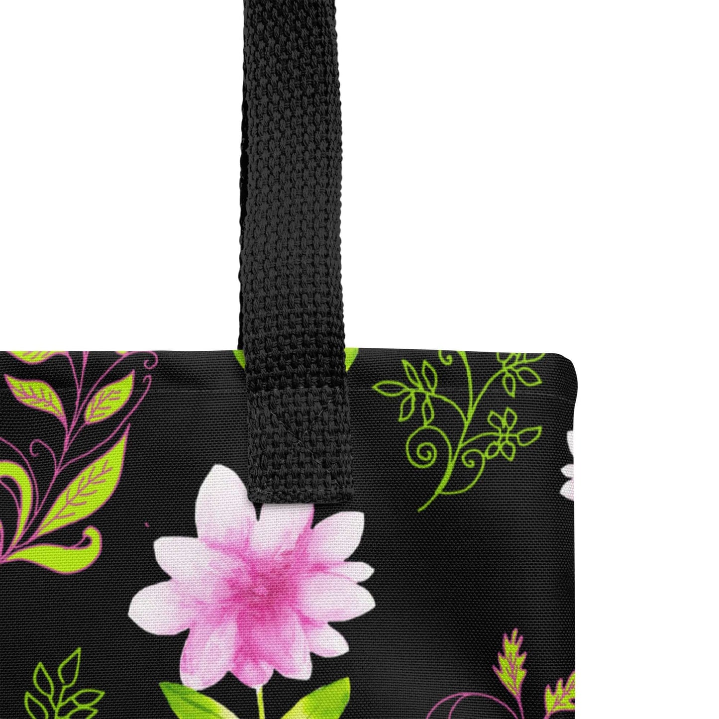 Tote bag "Fleurs et Arabesques"