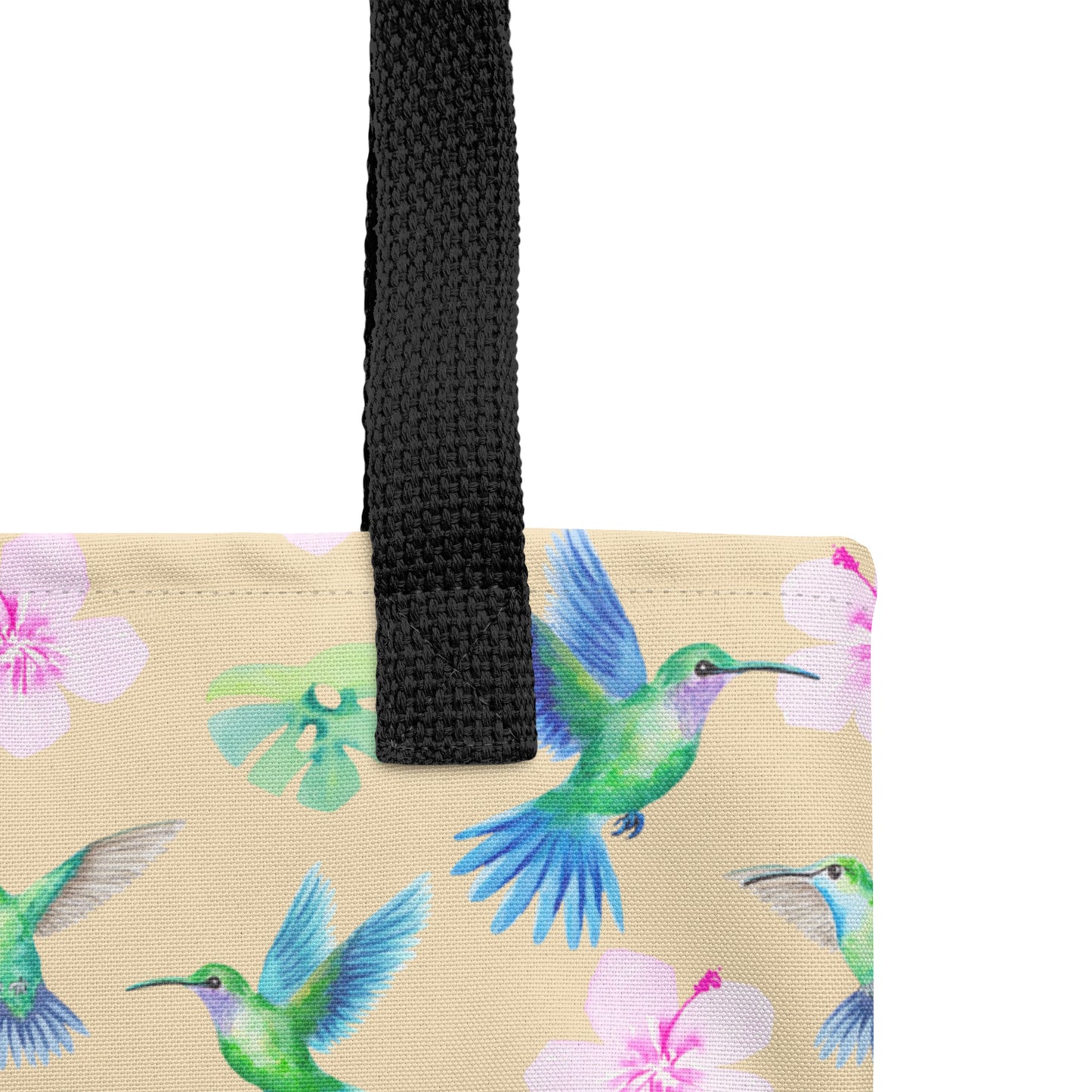 Tote bag "Colibris"