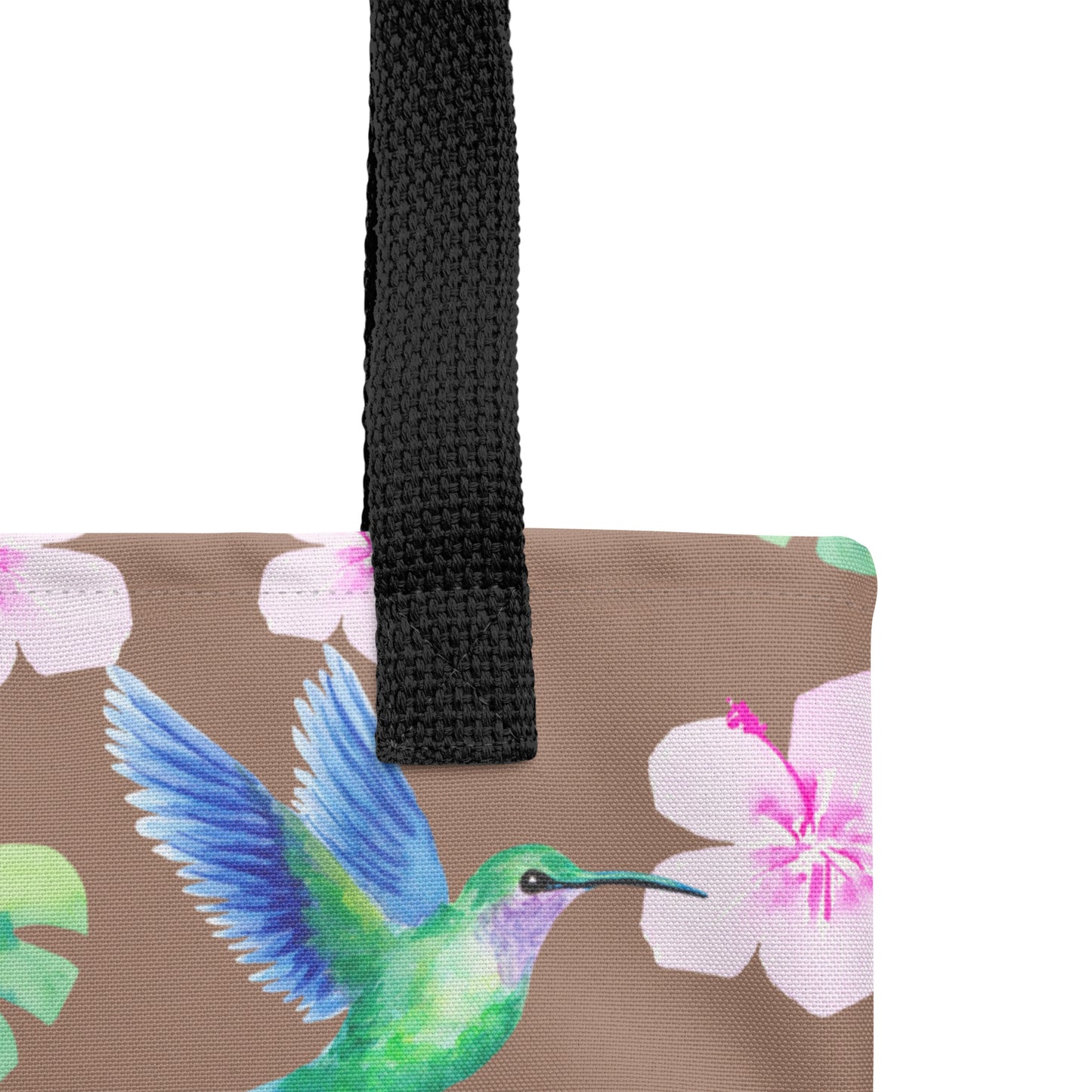 Tote bag "Colibris 2"