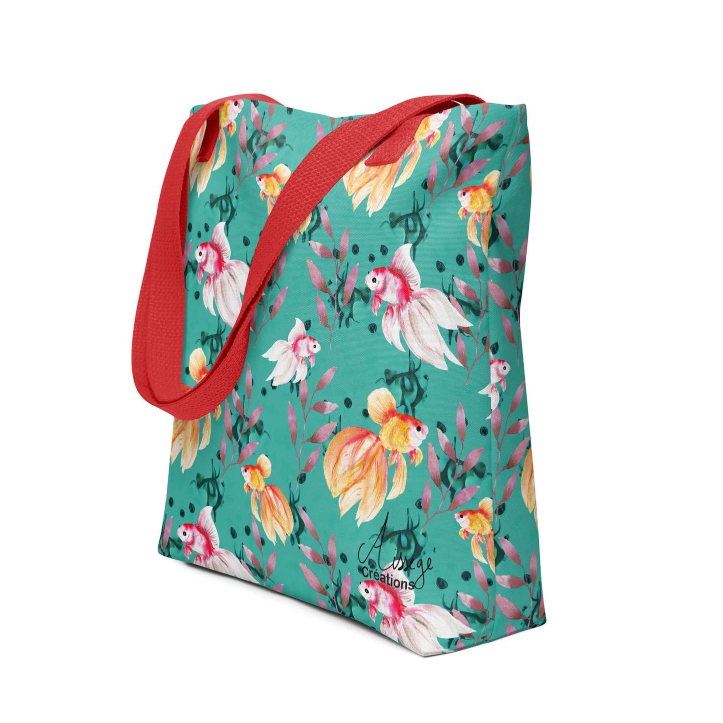 Tote bag "Poissons voile"