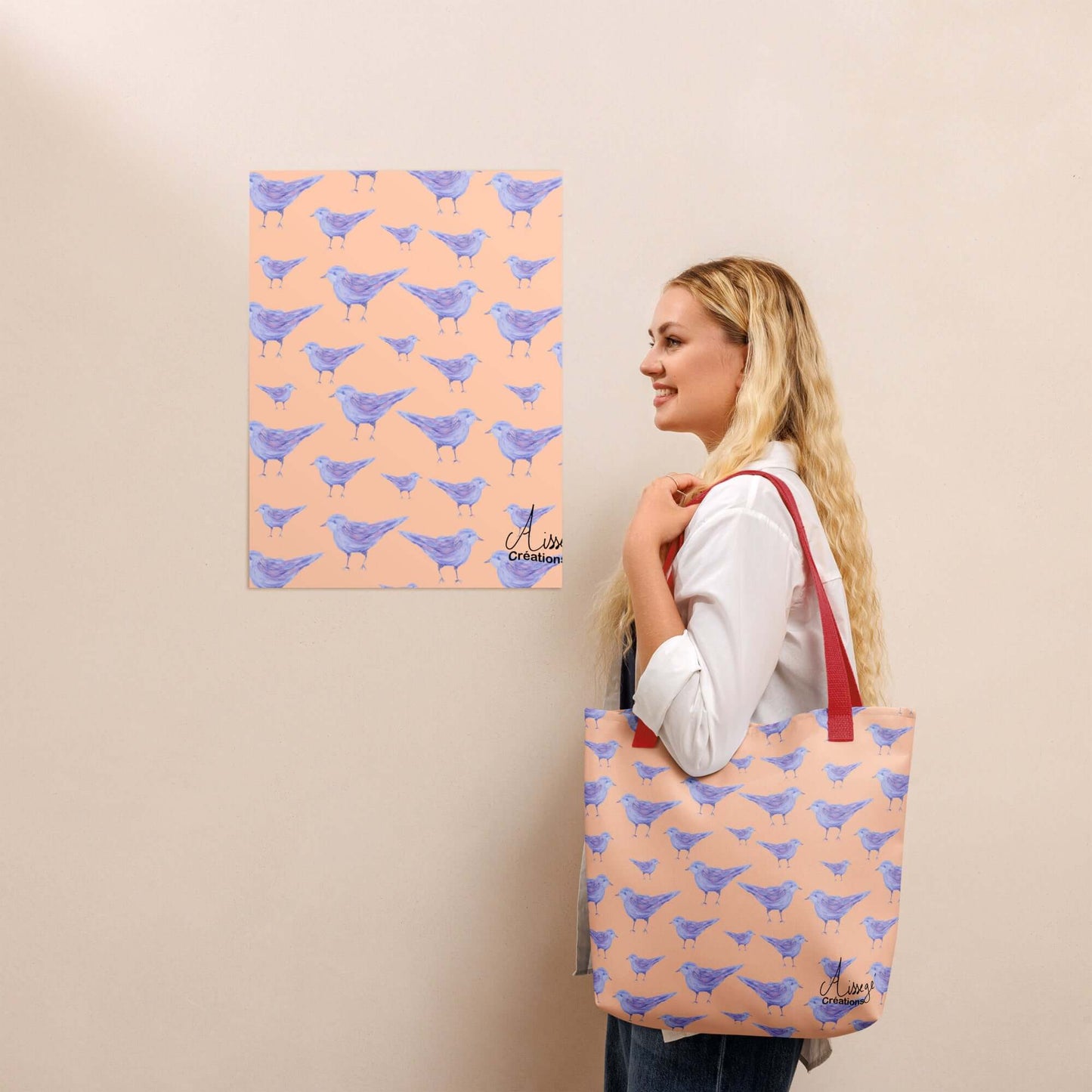 Tote bag "Les oiseaux"