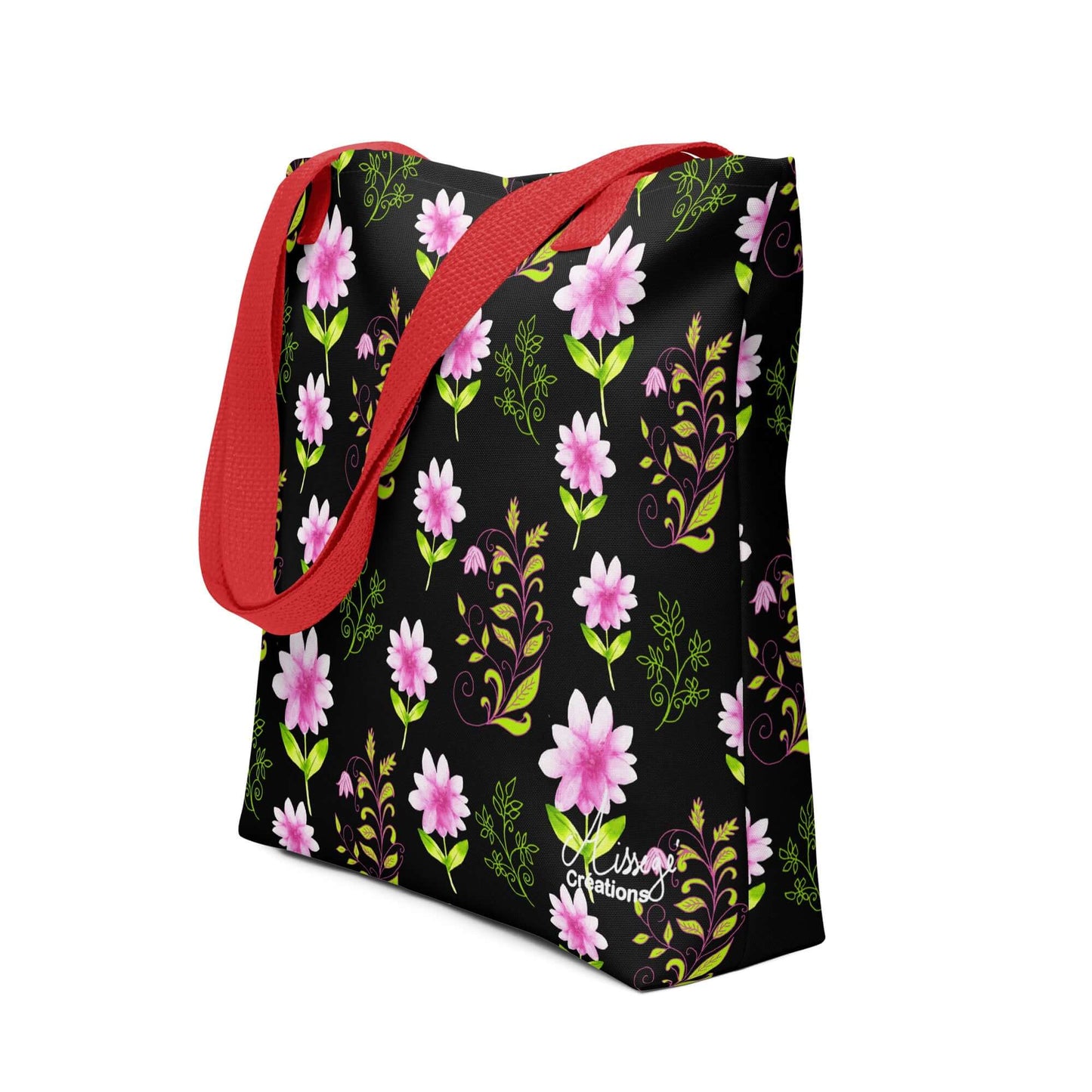 Tote bag "Fleurs et Arabesques"