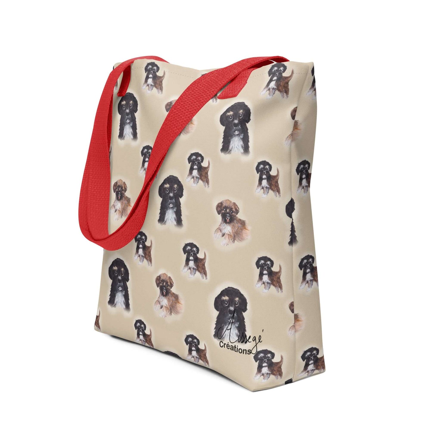 Tote bag "Petits chiots"