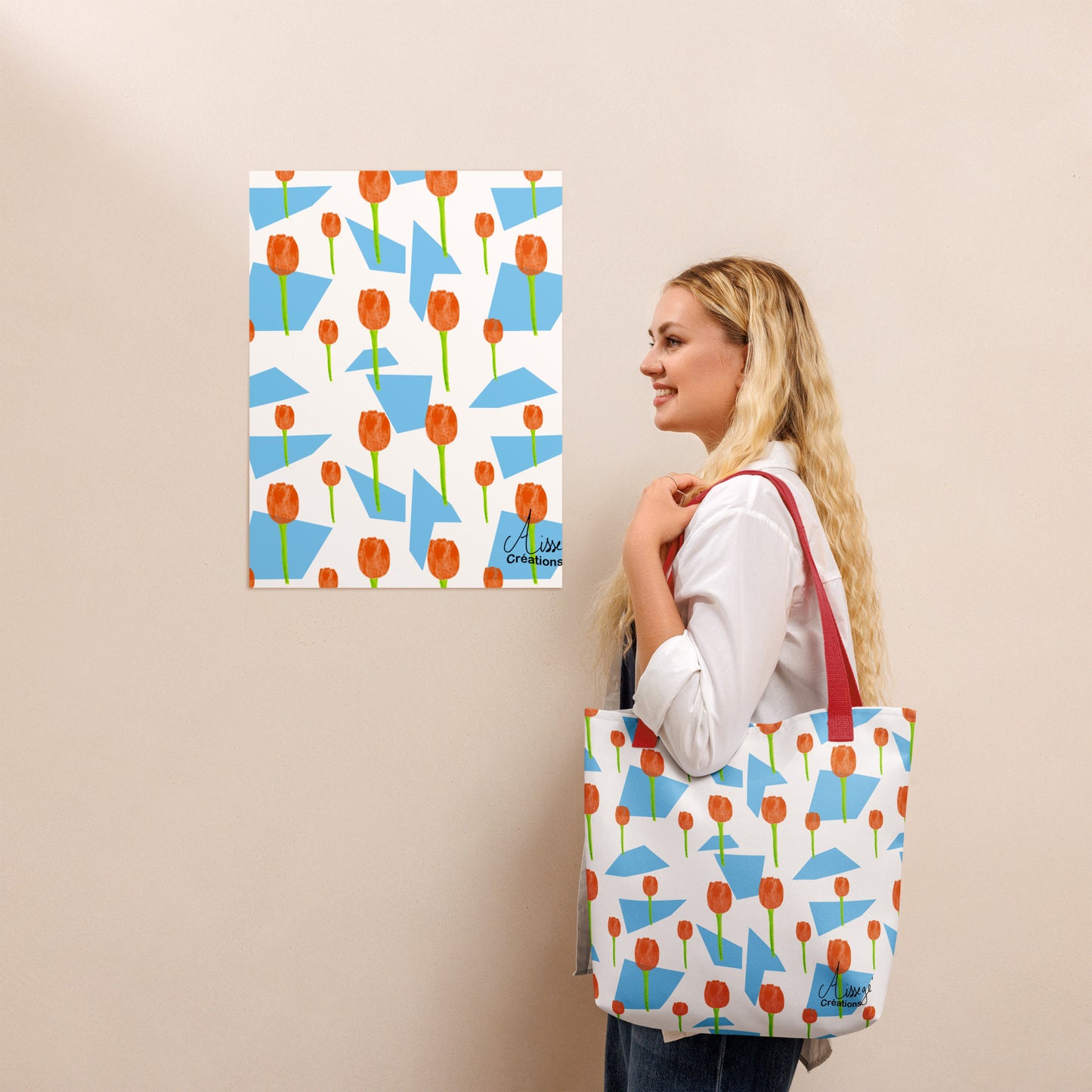 Tote bag "Les Tulipes"