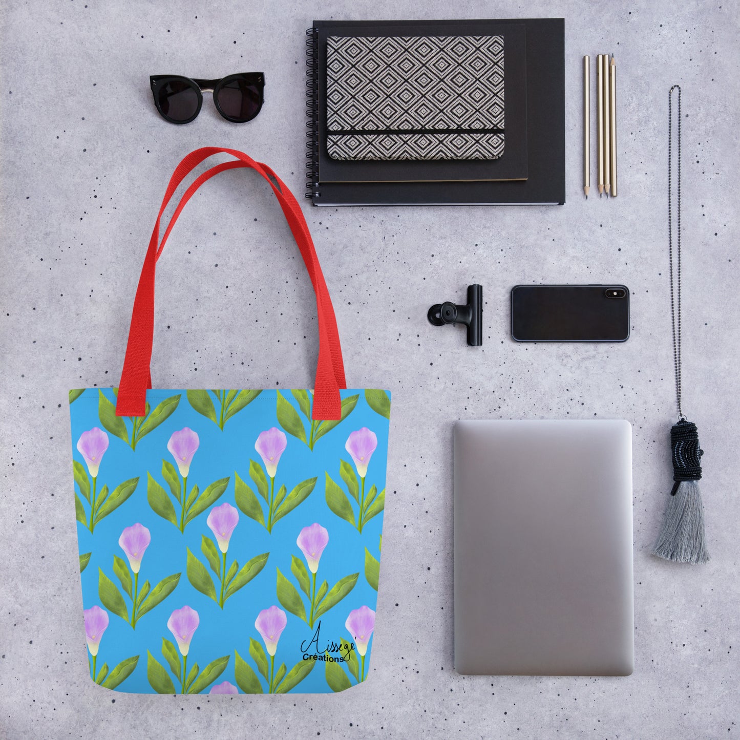 Tote bag "Arums"