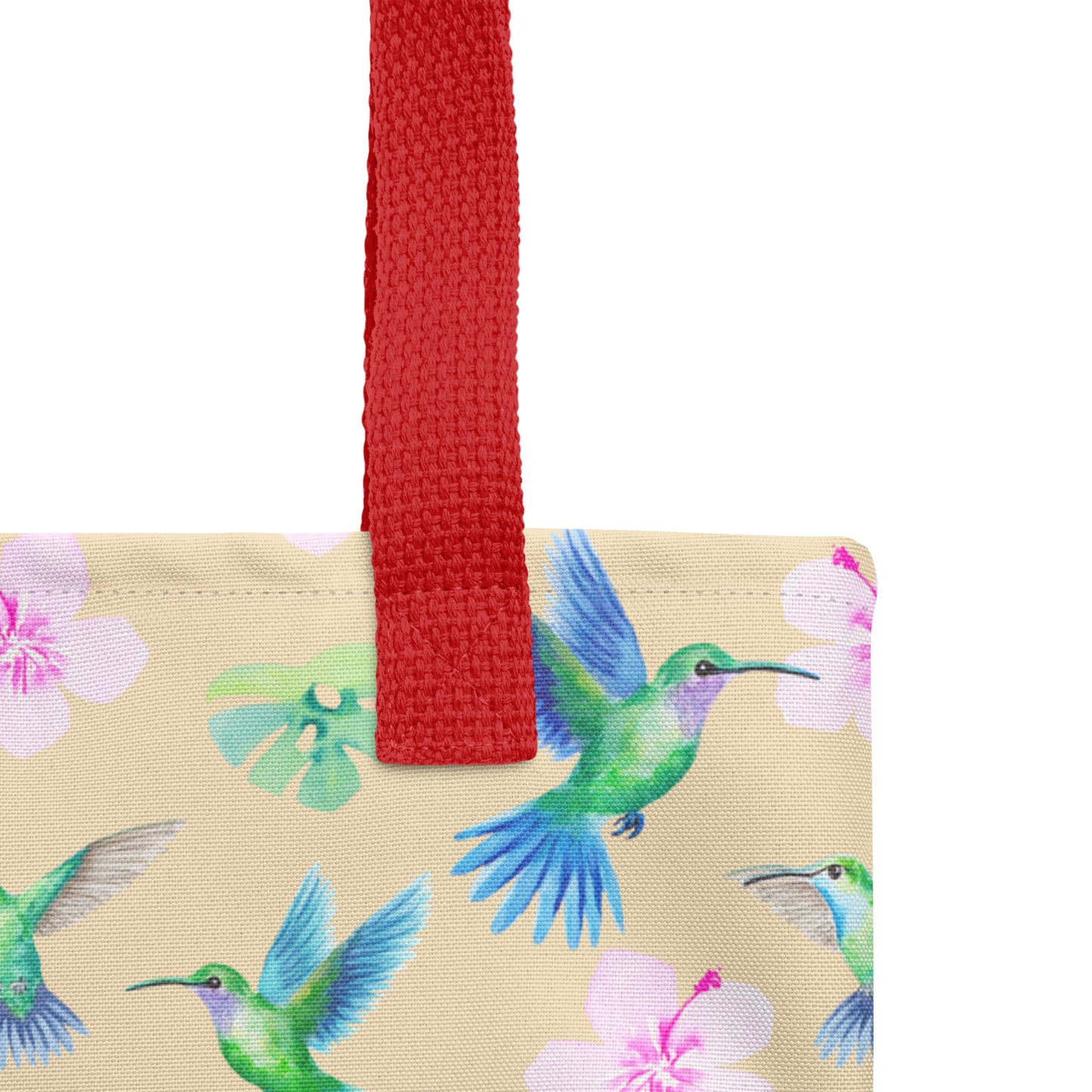 Tote bag "Colibris"