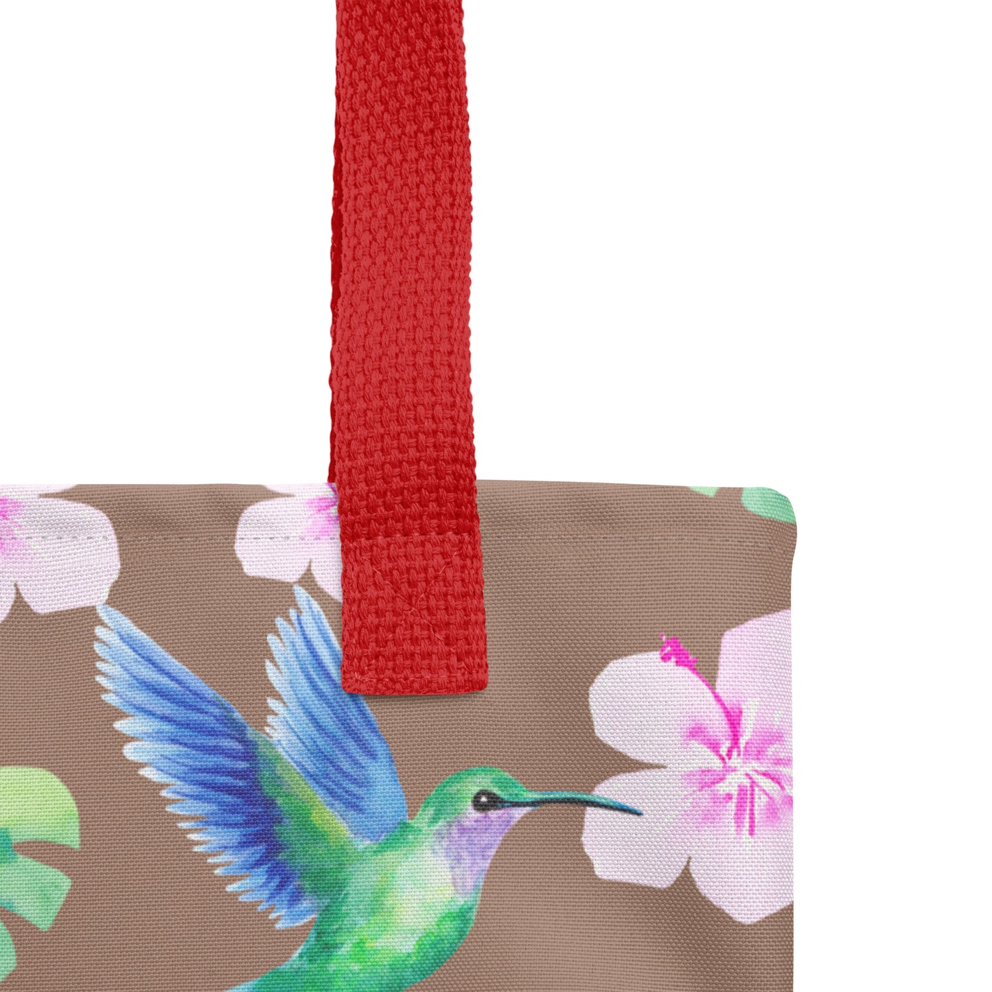 Tote bag "Colibris 2"