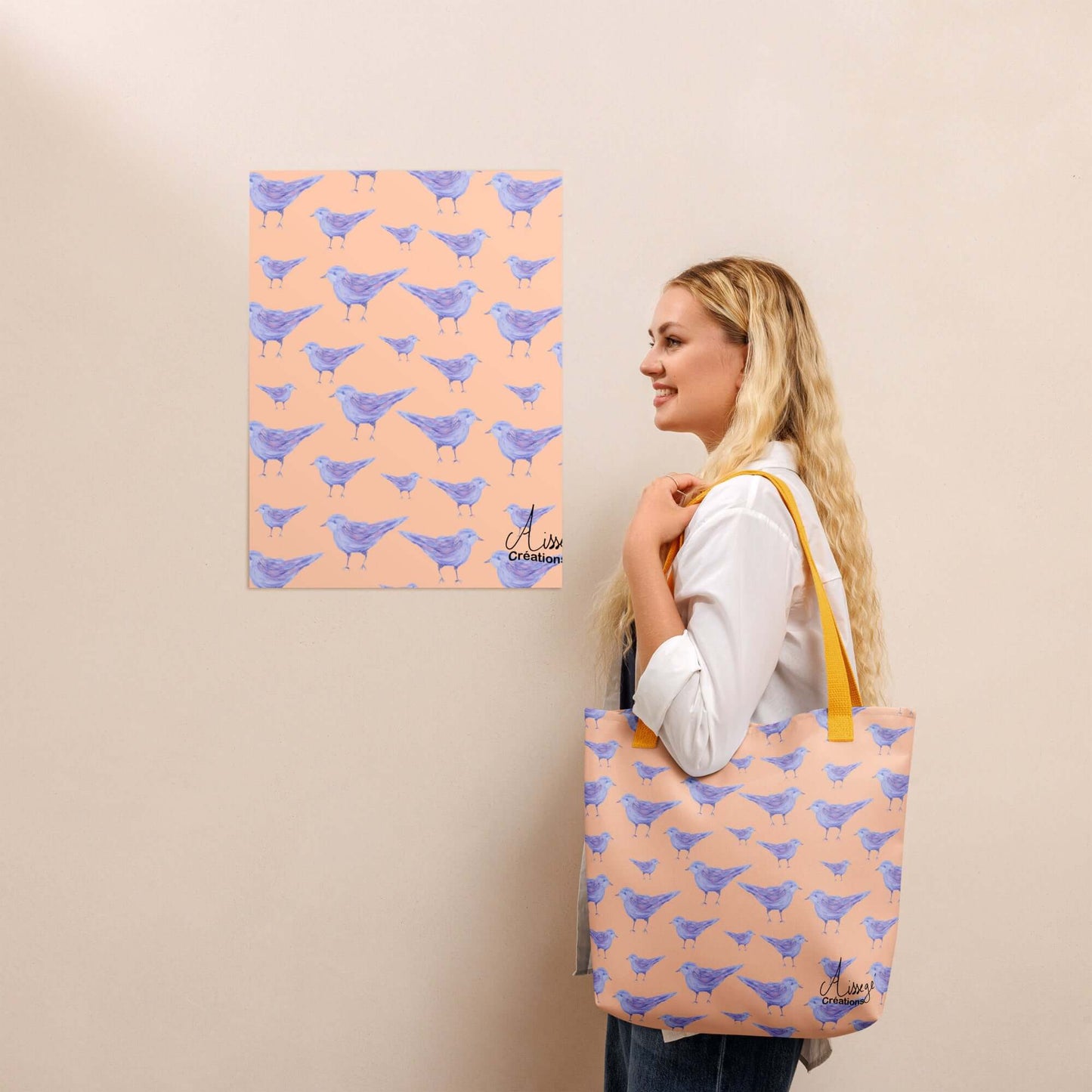 Tote bag "Les oiseaux"