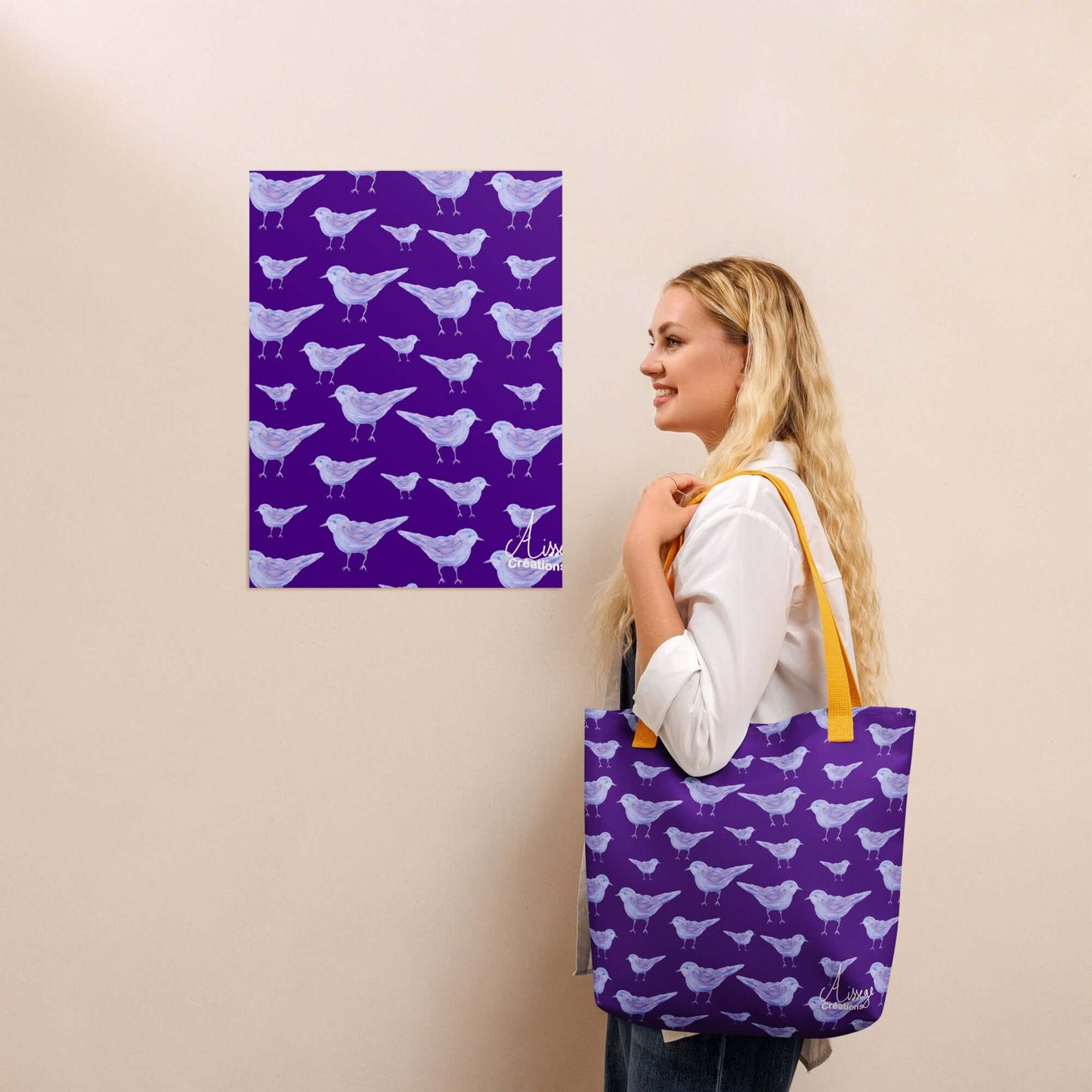 Tote bag "Les oiseaux"