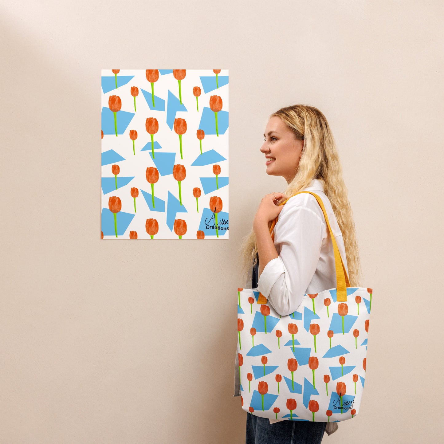 Tote bag "Les Tulipes"