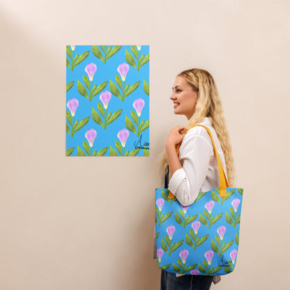 Tote bag "Arums"