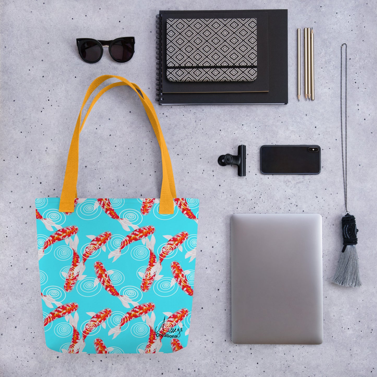 "Japanese Basin" Tote Bag