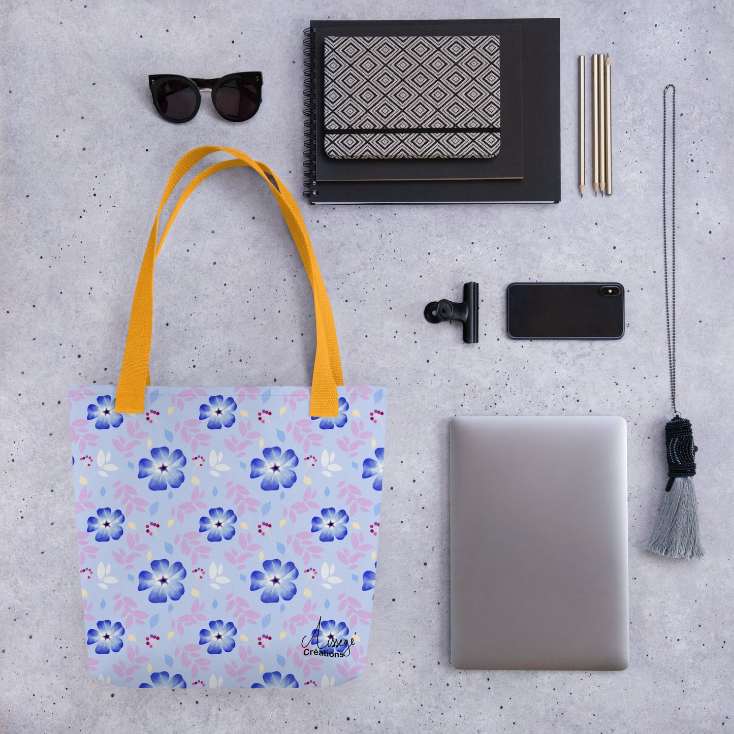 "Ceratostigma" tote bag