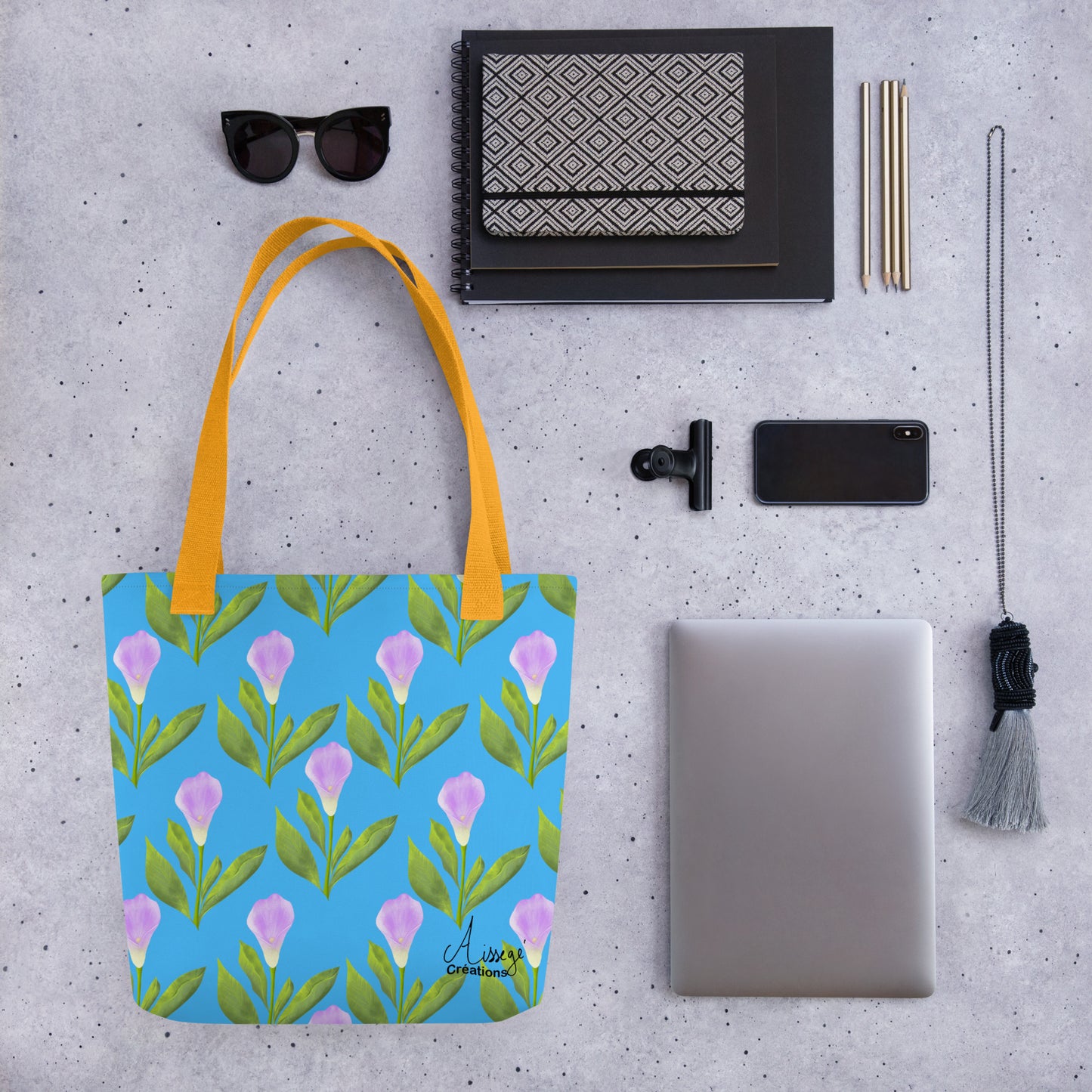 Tote bag "Arums"