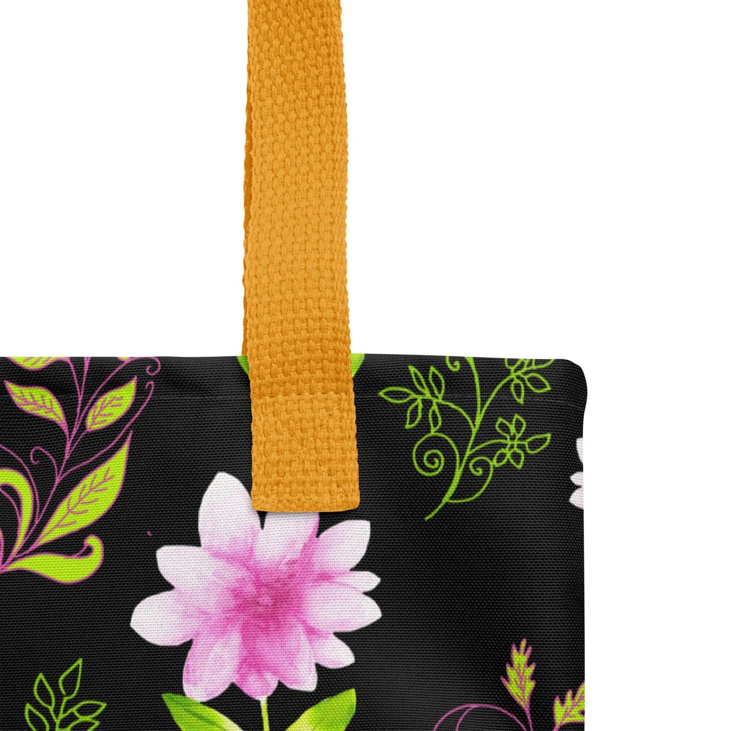 Tote bag "Fleurs et Arabesques"