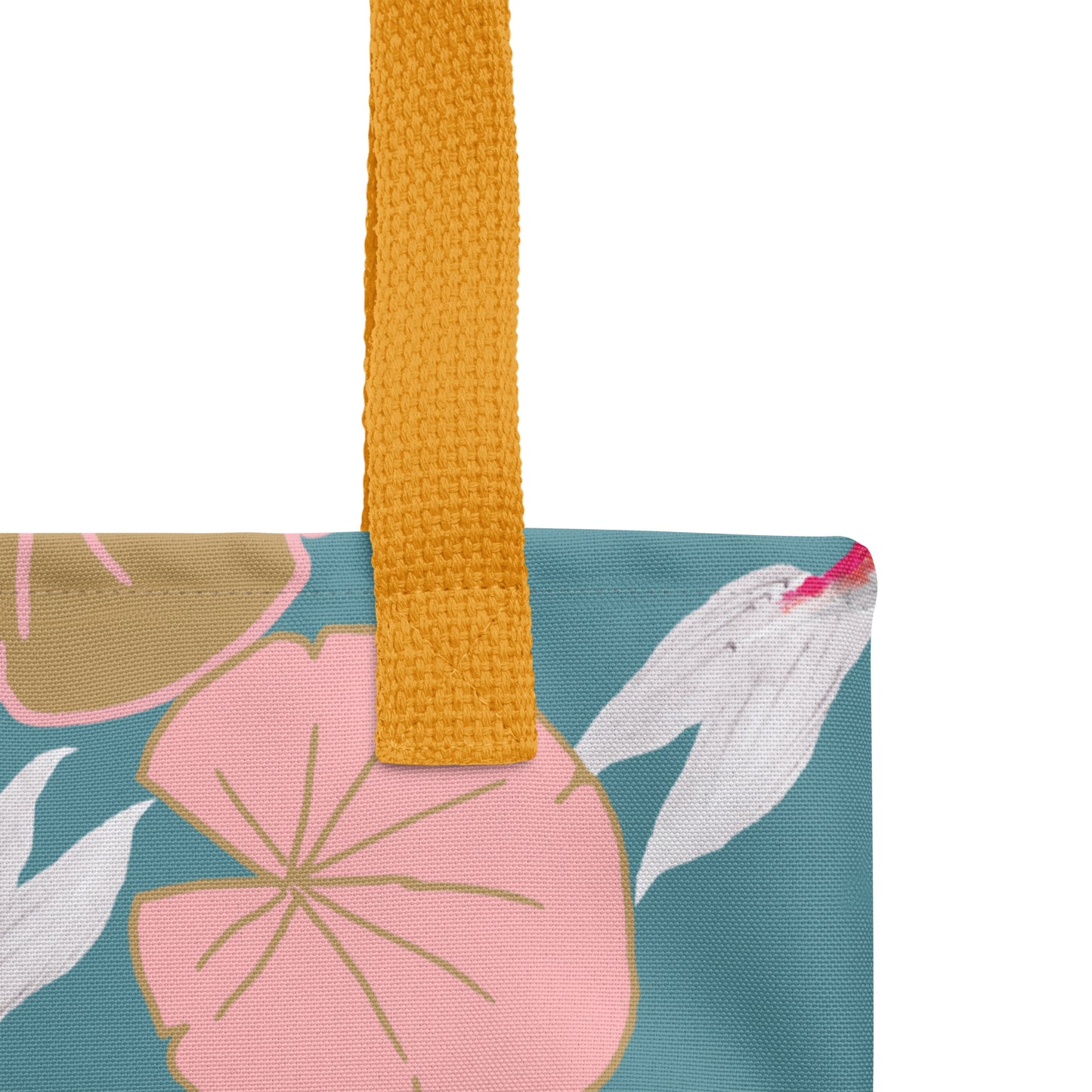 Tote bag "Japanese large koi pond"