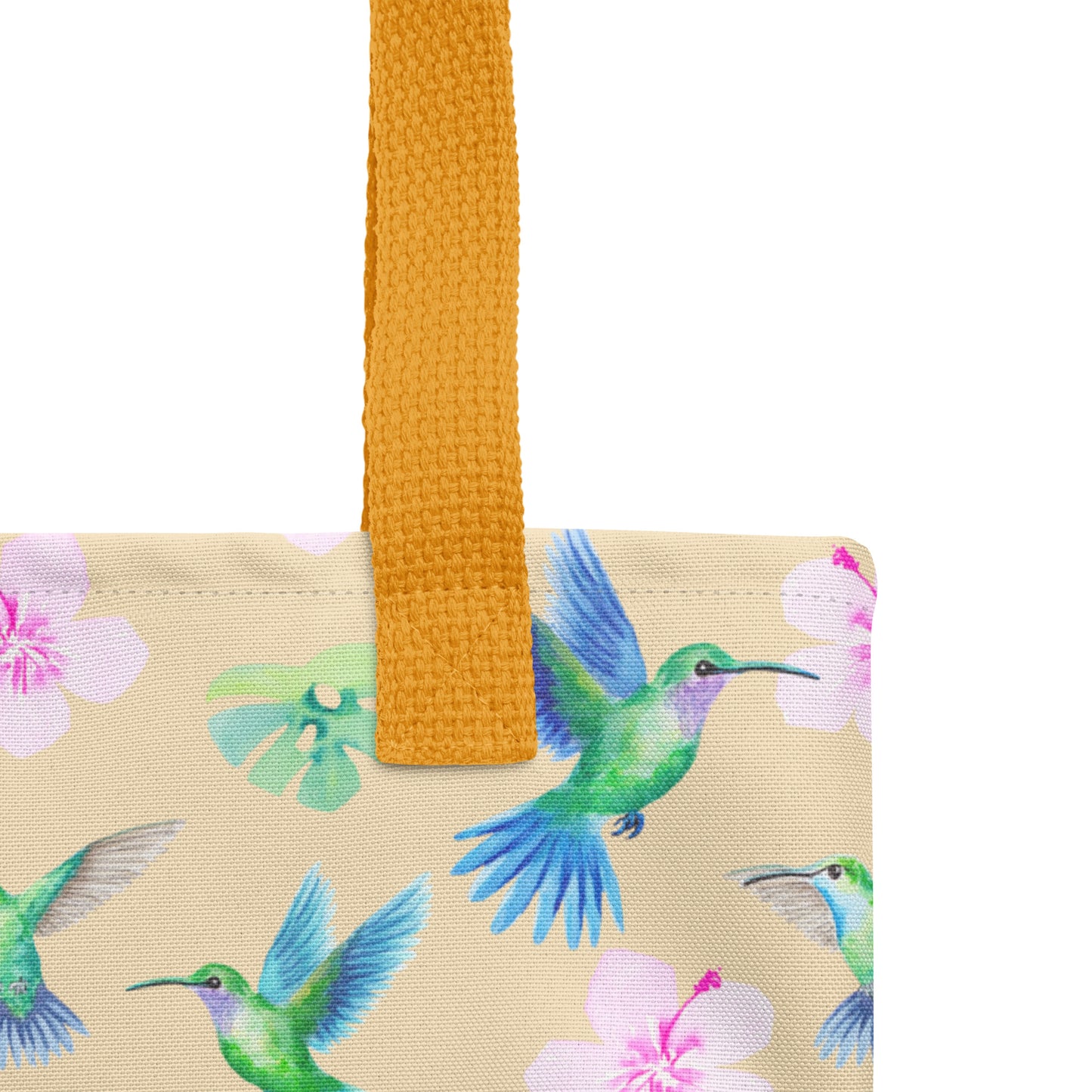 Tote bag "Colibris"