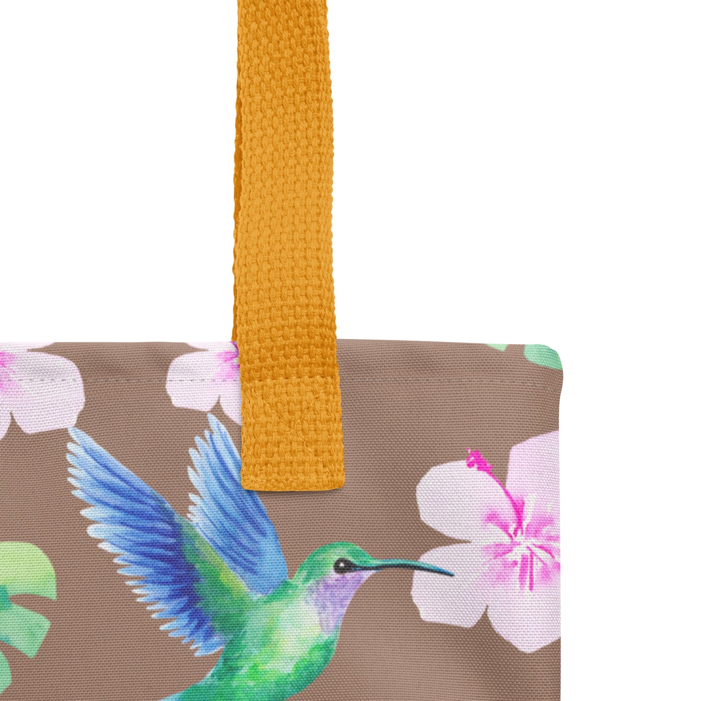 Tote bag "Colibris 2"