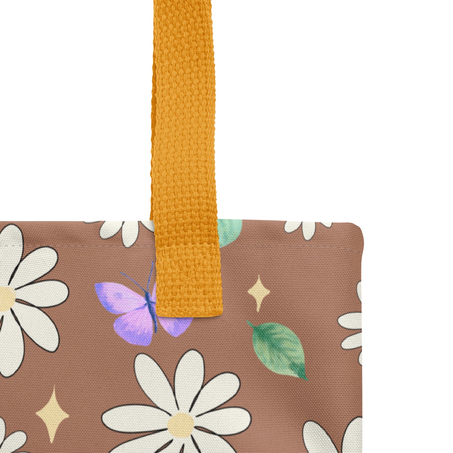 Tote bag "Printemps Mocha Mousse"