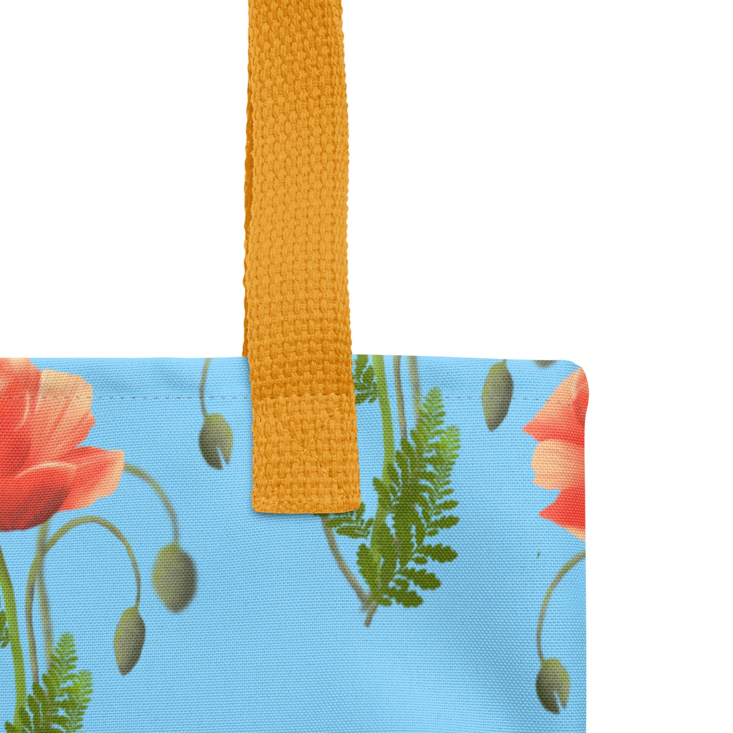 Tote bag "Coquelicots"