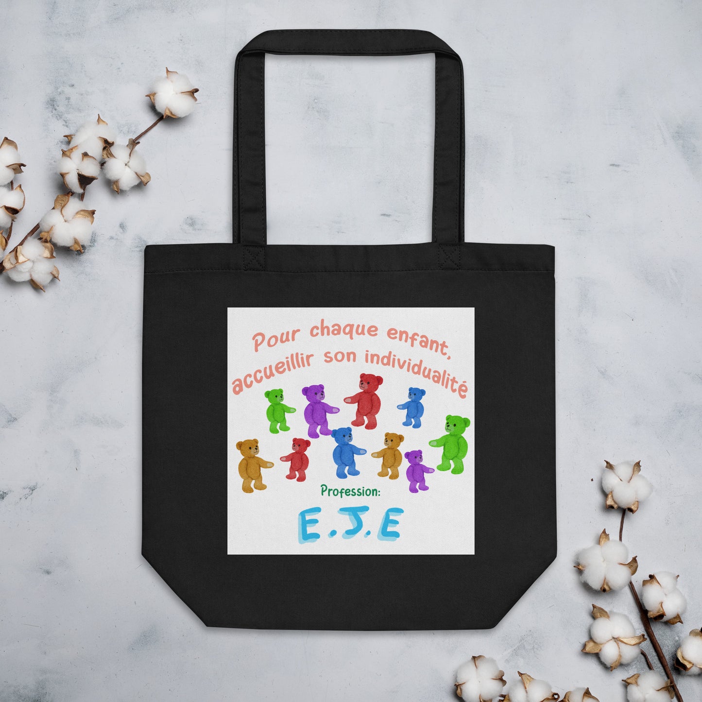 Tote Bag Bio " Accueil individualisé 3, EJE "