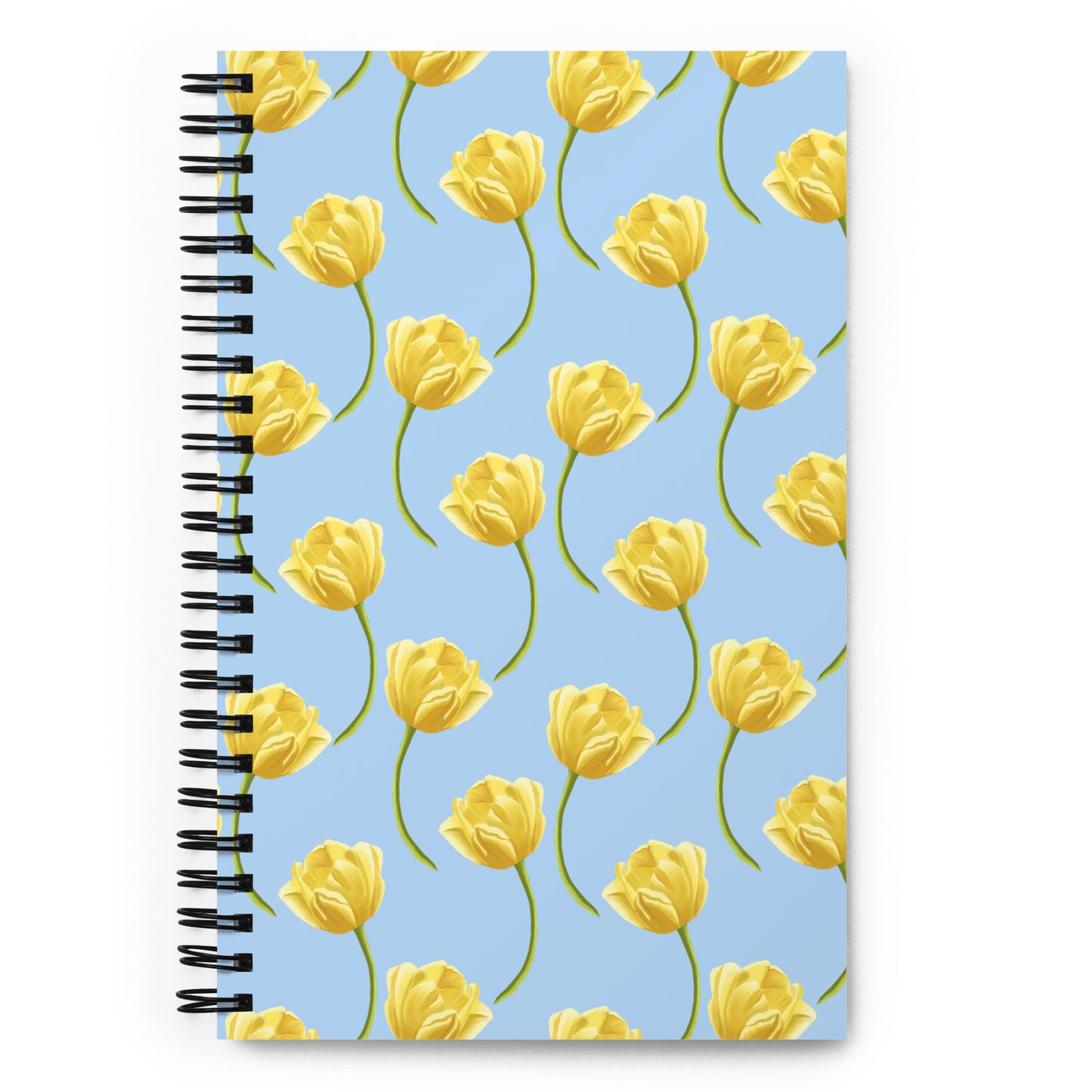 "Yellow Tulips" Spiral Notebook