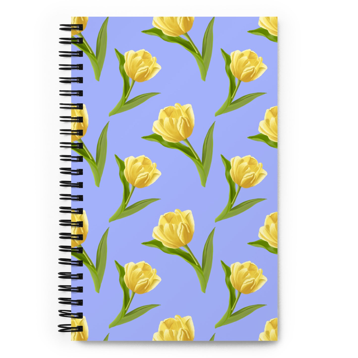 "Yellow Tulips" Spiral Notebook