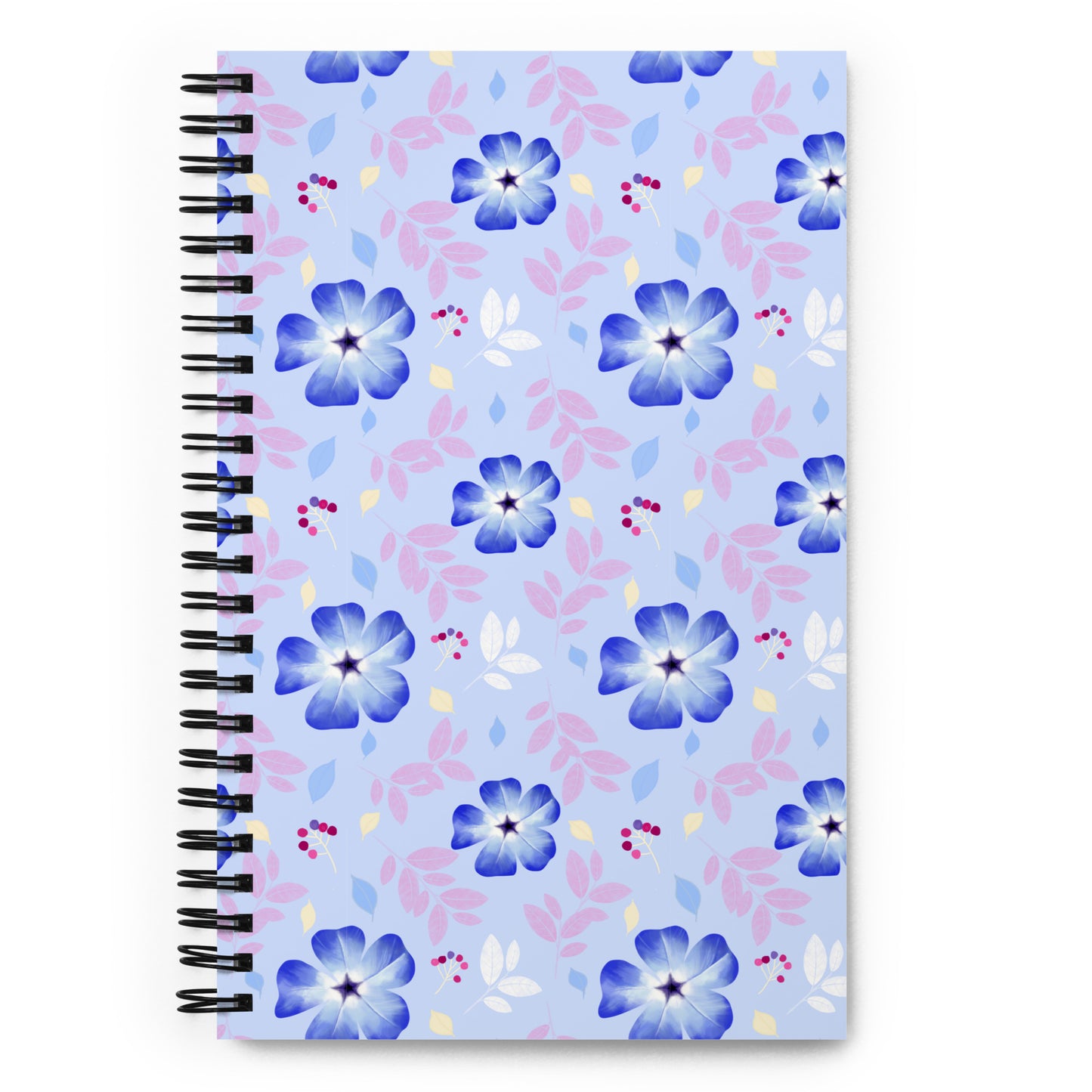 Spiral notebook "Ceratostigma"
