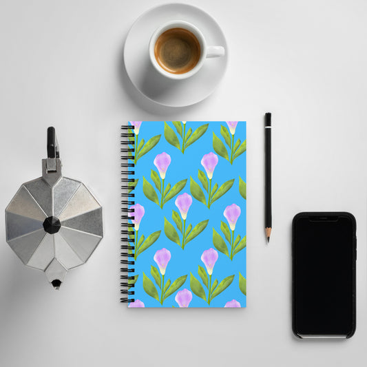 Carnet à spirale "Arums"