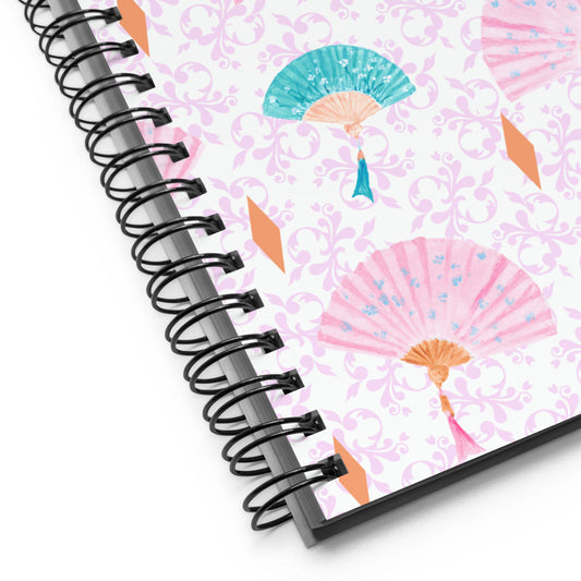 "Fans" spiral notebook