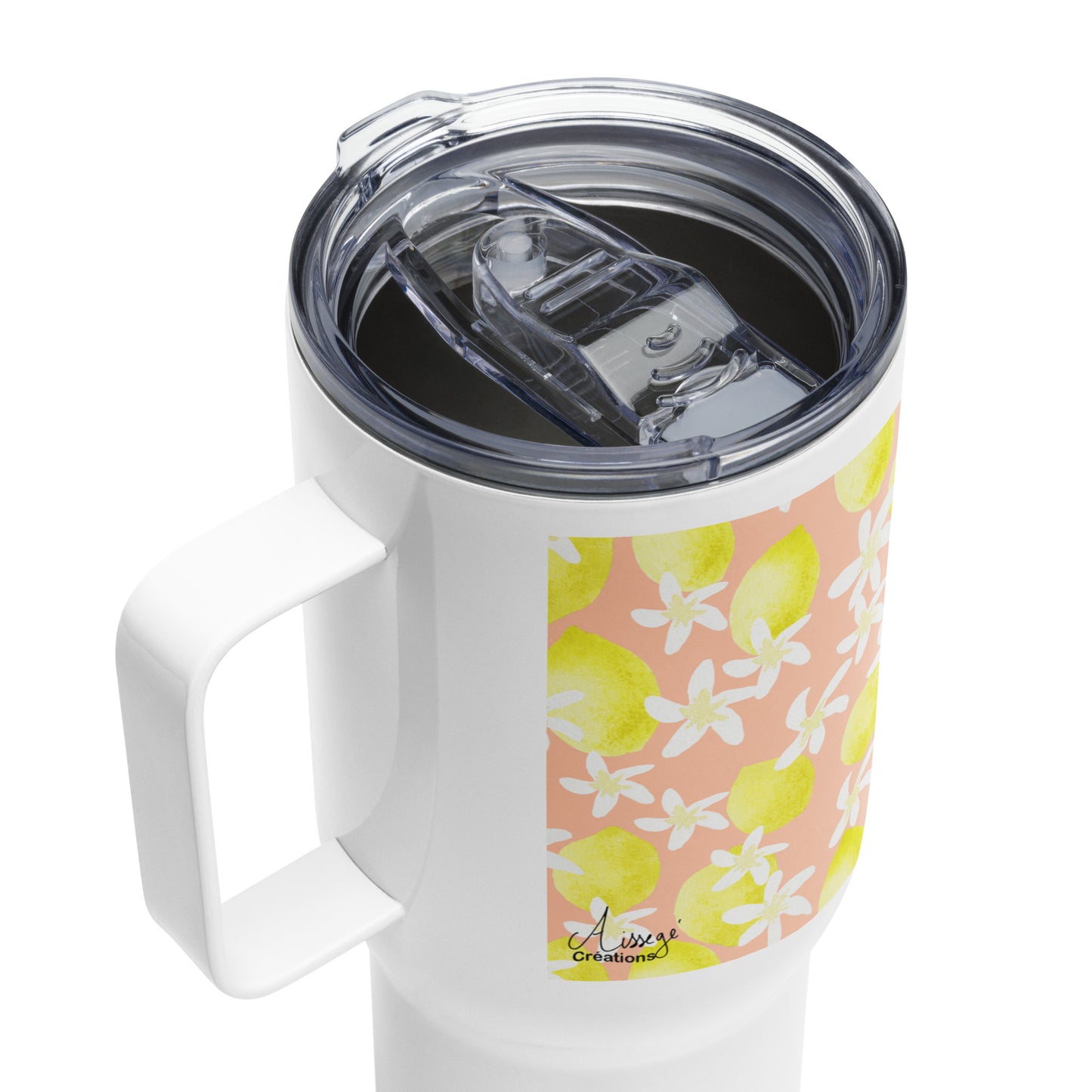 Mug with handle "Tart lemons"