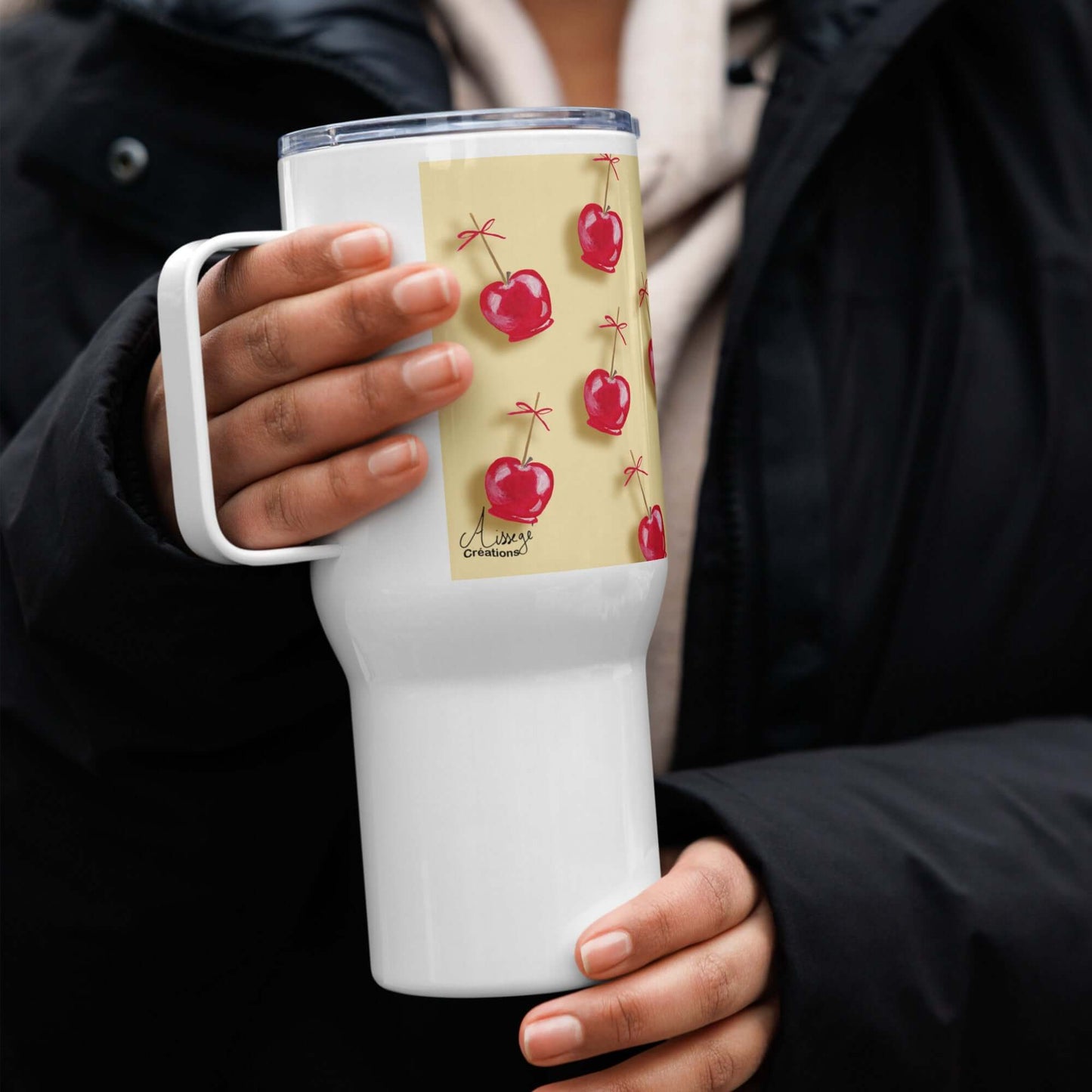 Mug avec anse "Pommes d'amour"