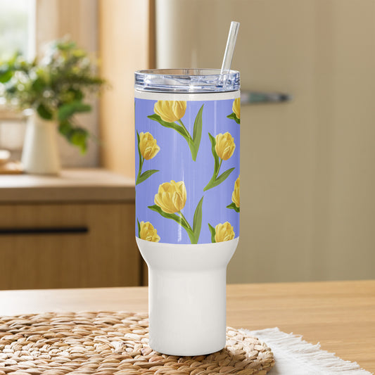 Mug avec anse "Les Tulipes Jaunes"