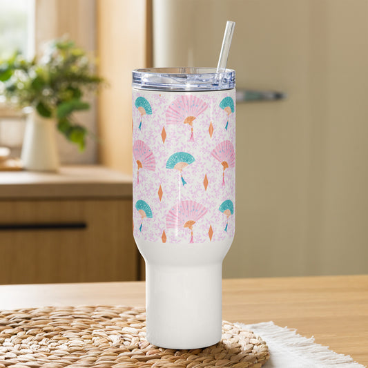 Mug avec anse "Les Eventails"