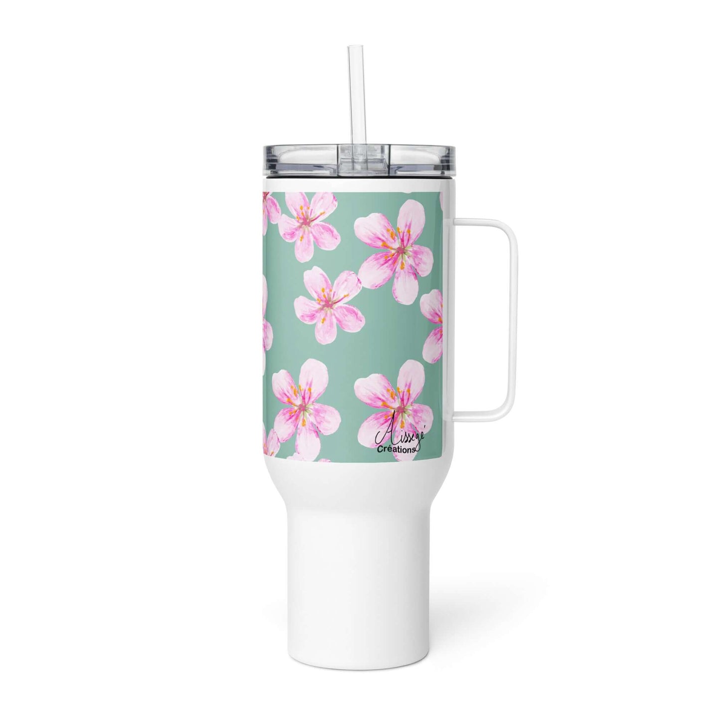 Mug avec anse "Petites Fleurs"