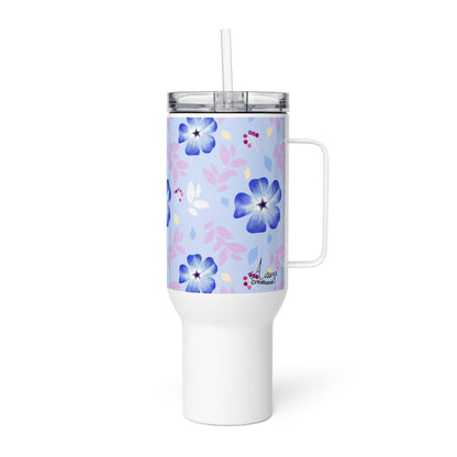Mug avec anse "Ceratostigma" - Default Title - Aissegé Créations