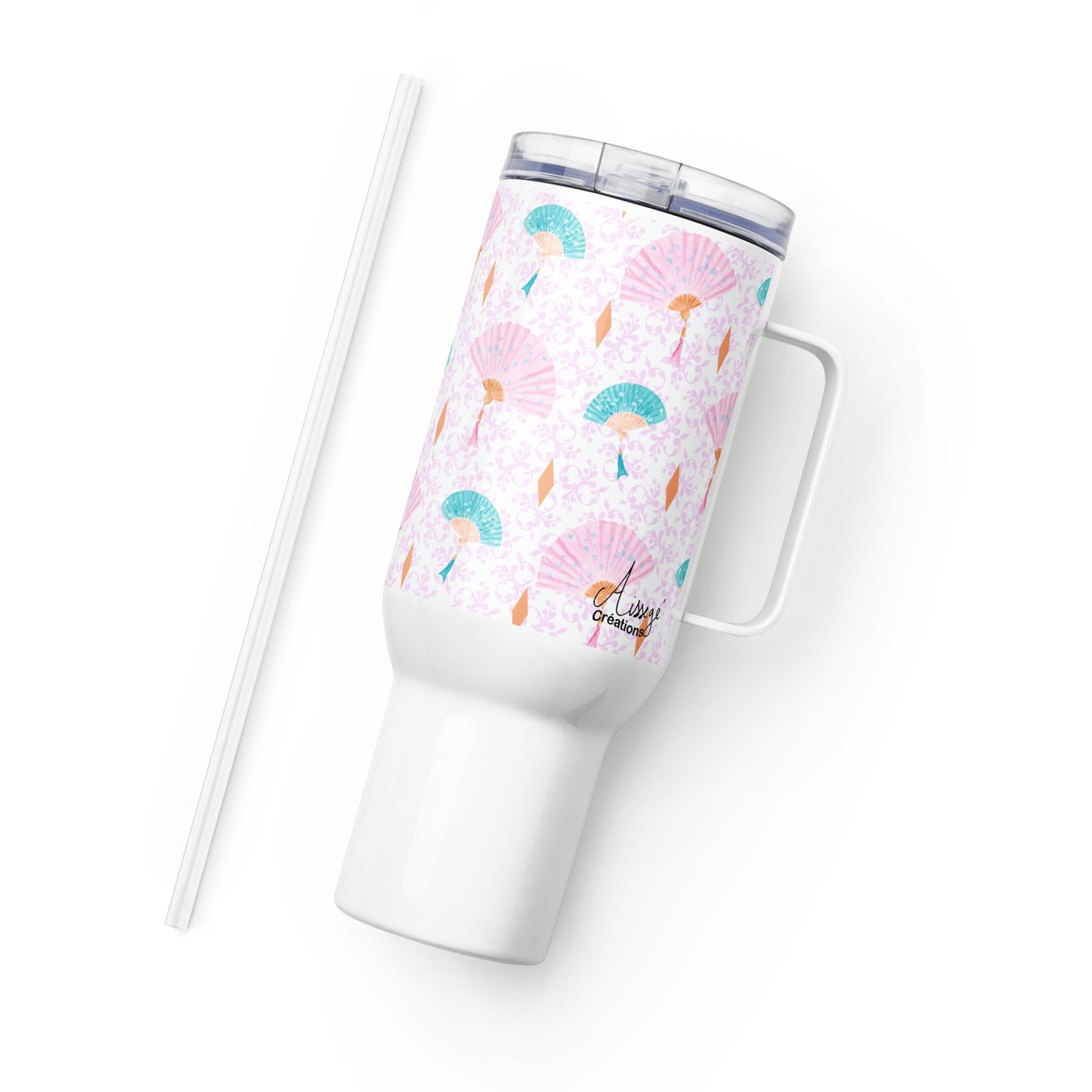 Mug avec anse "Les Eventails"