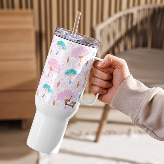 Mug avec anse "Les Eventails"